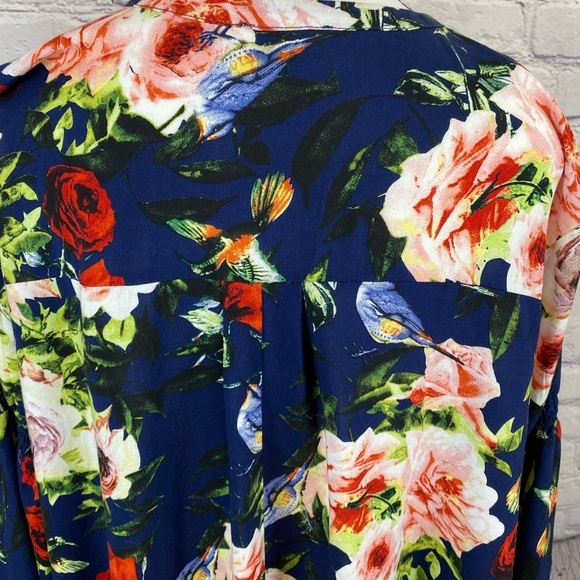 Umgee Boho Floral Peasant Dress size Medium - Picture 11 of 15